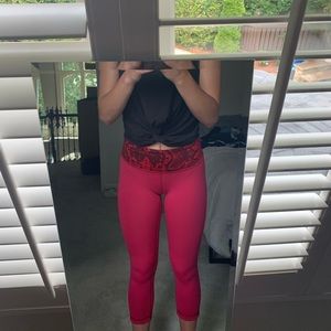 lulu lemon crop leggings